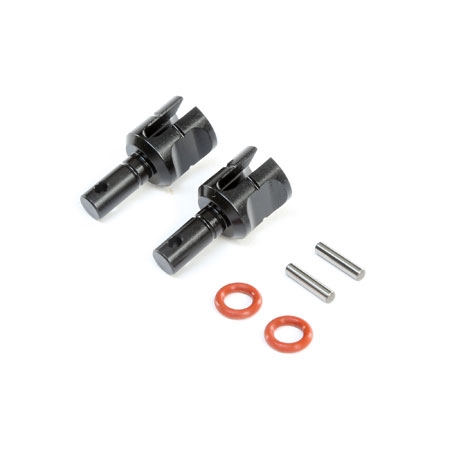 TLR242033 Rear HD Lightened Outdrive Set (2): 8X