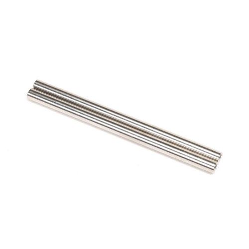 TLR244090 Hinge Pins, 4 x 68mm, Elec Nickel (2)