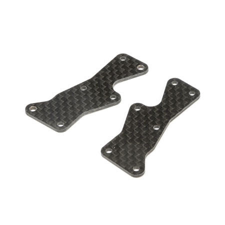TLR344037 Front Arm Inserts, Carbon: 8X 옵션