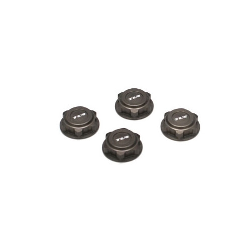 TLR3538 Covered 17mm Wheel Nuts, Alum